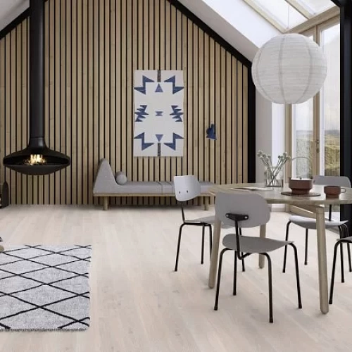 ДУБ WHITE STONE ПАРКЕТНАЯ ДОСКА BOEN STONEWASHED